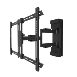 Kanto No Drill Column and Pillar TV Mount for 37" to 75" TVs - Black